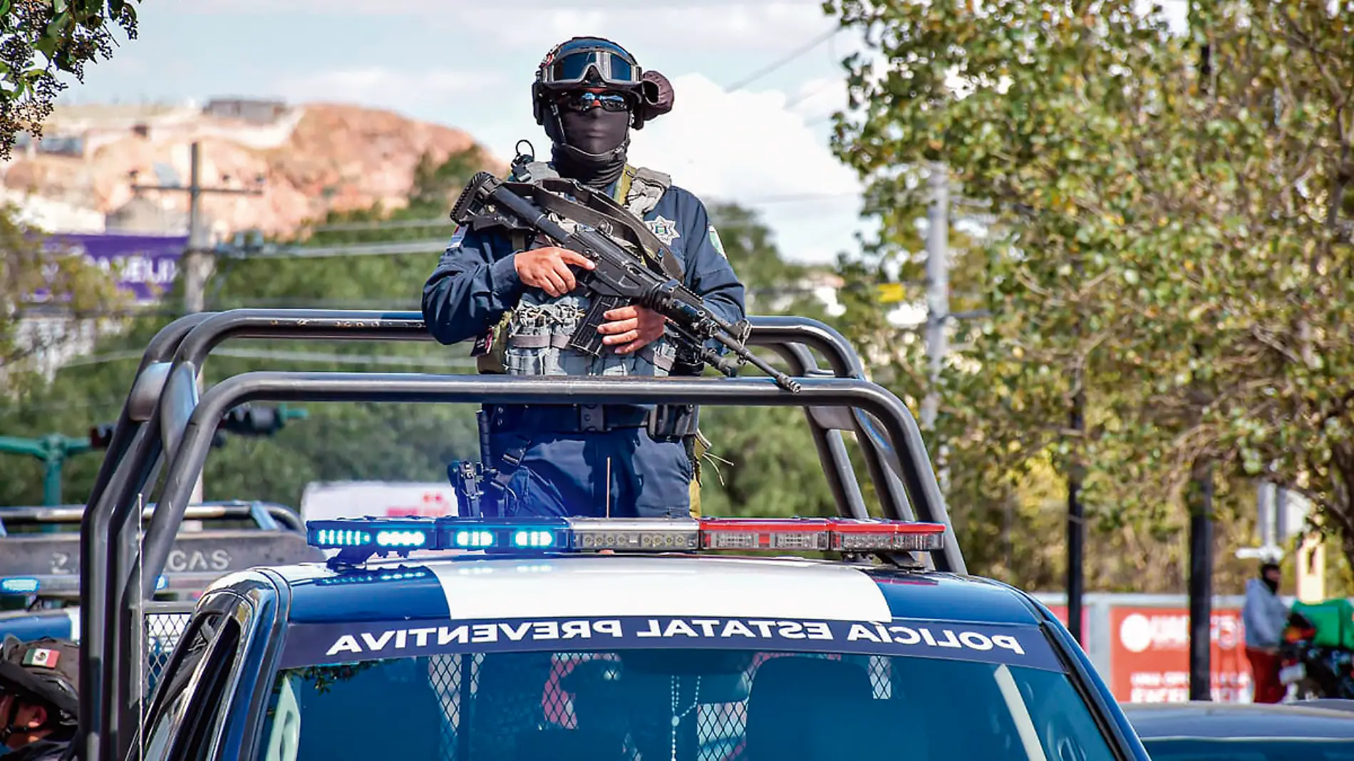 Elemento de la Policía Estatal Preventiva